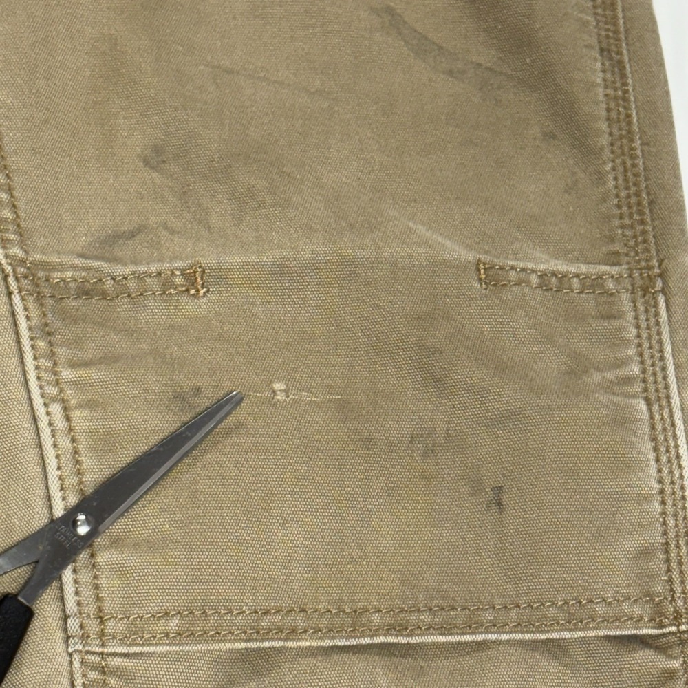 Ariat Rebar M4 DuraStretch Pants Mens 30x32 Khaki Low Rise Boot DOUBLE KNEE Work - Picture 10 of 10